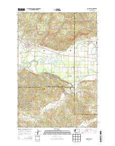 Oakville Washington Current topographic map, 1:24000 scale, 7.5 X 7.5 Minute, Year 2014