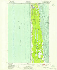 Ocean Park Washington Historical topographic map, 1:24000 scale, 7.5 X 7.5 Minute, Year 1949