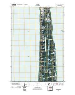 Ocean Park Washington Historical topographic map, 1:24000 scale, 7.5 X 7.5 Minute, Year 2011