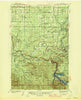 Ohop Valley Washington Historical topographic map, 1:62500 scale, 15 X 15 Minute, Year 1944