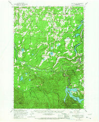 Ohop Valley Washington Historical topographic map, 1:62500 scale, 15 X 15 Minute, Year 1959