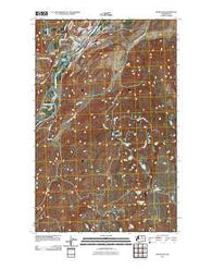 Okanogan Washington Historical topographic map, 1:24000 scale, 7.5 X 7.5 Minute, Year 2011