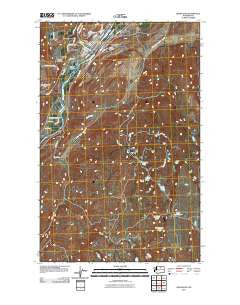 Okanogan Washington Historical topographic map, 1:24000 scale, 7.5 X 7.5 Minute, Year 2011