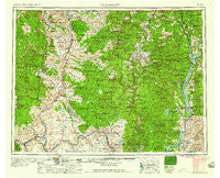 Okanogan Washington Historical topographic map, 1:250000 scale, 1 X 2 Degree, Year 1958