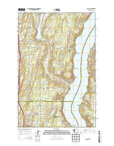 Olalla Washington Current topographic map, 1:24000 scale, 7.5 X 7.5 Minute, Year 2014
