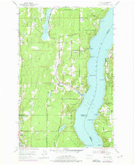 Olalla Washington Historical topographic map, 1:24000 scale, 7.5 X 7.5 Minute, Year 1953