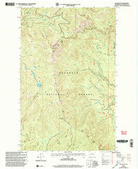 Old Baldy Washington Historical topographic map, 1:24000 scale, 7.5 X 7.5 Minute, Year 2001