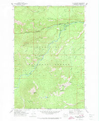 Old Scab Mtn. Washington Historical topographic map, 1:24000 scale, 7.5 X 7.5 Minute, Year 1971