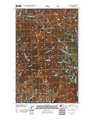 Old Baldy Washington Historical topographic map, 1:24000 scale, 7.5 X 7.5 Minute, Year 2011