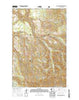 Old Baldy Mountain Washington Current topographic map, 1:24000 scale, 7.5 X 7.5 Minute, Year 2014