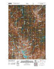Old Snowy Mountain Washington Historical topographic map, 1:24000 scale, 7.5 X 7.5 Minute, Year 2011