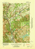 Olequa Washington Historical topographic map, 1:62500 scale, 15 X 15 Minute, Year 1941