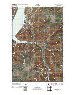 Olsen Canyon Washington Historical topographic map, 1:24000 scale, 7.5 X 7.5 Minute, Year 2011