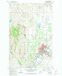 Omak Washington Historical topographic map, 1:24000 scale, 7.5 X 7.5 Minute, Year 1980