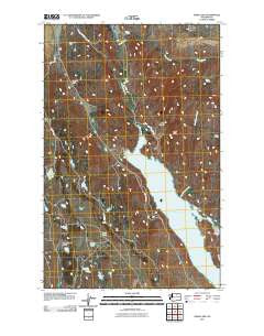 Omak Lake Washington Historical topographic map, 1:24000 scale, 7.5 X 7.5 Minute, Year 2011