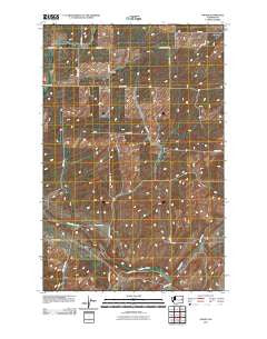 Omans Washington Historical topographic map, 1:24000 scale, 7.5 X 7.5 Minute, Year 2011