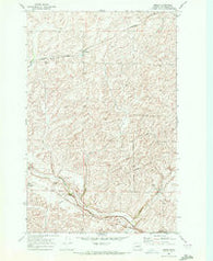 Omans Washington Historical topographic map, 1:24000 scale, 7.5 X 7.5 Minute, Year 1969