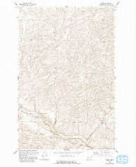 Omans Washington Historical topographic map, 1:24000 scale, 7.5 X 7.5 Minute, Year 1969