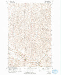 Omans Washington Historical topographic map, 1:24000 scale, 7.5 X 7.5 Minute, Year 1969