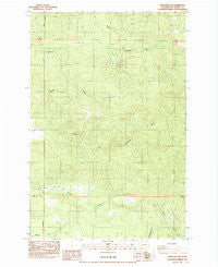 Onalaska NW Washington Historical topographic map, 1:24000 scale, 7.5 X 7.5 Minute, Year 1985