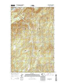Onion Creek Washington Current topographic map, 1:24000 scale, 7.5 X 7.5 Minute, Year 2014
