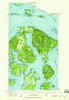 Orcas Island Washington Historical topographic map, 1:62500 scale, 15 X 15 Minute, Year 1957