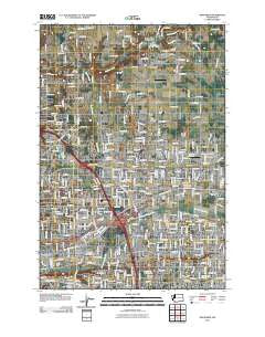 Orchards Washington Historical topographic map, 1:24000 scale, 7.5 X 7.5 Minute, Year 2011