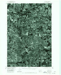 Orchards Washington Historical topographic map, 1:24000 scale, 7.5 X 7.5 Minute, Year 1975