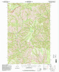 Oregon Butte Washington Historical topographic map, 1:24000 scale, 7.5 X 7.5 Minute, Year 1995