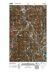 Orient Washington Historical topographic map, 1:24000 scale, 7.5 X 7.5 Minute, Year 2011