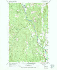 Orient Washington Historical topographic map, 1:24000 scale, 7.5 X 7.5 Minute, Year 1969