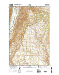 Orondo Washington Current topographic map, 1:24000 scale, 7.5 X 7.5 Minute, Year 2014