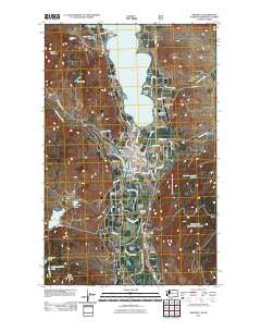 Oroville Washington Historical topographic map, 1:24000 scale, 7.5 X 7.5 Minute, Year 2011