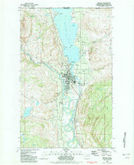 Oroville Washington Historical topographic map, 1:24000 scale, 7.5 X 7.5 Minute, Year 1982