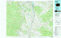 Oroville Washington Historical topographic map, 1:100000 scale, 30 X 60 Minute, Year 1984