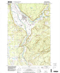 Orting Washington Historical topographic map, 1:24000 scale, 7.5 X 7.5 Minute, Year 1997