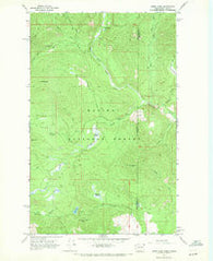 Orwig Hump Washington Historical topographic map, 1:24000 scale, 7.5 X 7.5 Minute, Year 1967