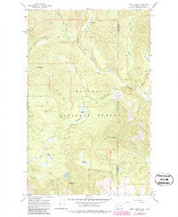 Orwig Hump Washington Historical topographic map, 1:24000 scale, 7.5 X 7.5 Minute, Year 1967