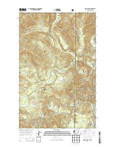Orwig Hump Washington Current topographic map, 1:24000 scale, 7.5 X 7.5 Minute, Year 2014