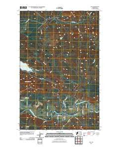 Oso Washington Historical topographic map, 1:24000 scale, 7.5 X 7.5 Minute, Year 2011