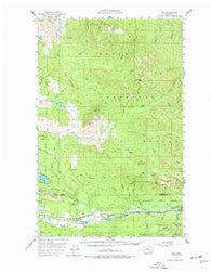 Oso Washington Historical topographic map, 1:62500 scale, 15 X 15 Minute, Year 1956