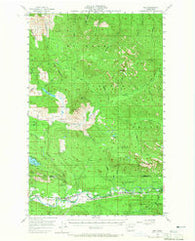 Oso Washington Historical topographic map, 1:62500 scale, 15 X 15 Minute, Year 1956