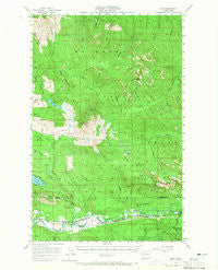 Oso Washington Historical topographic map, 1:62500 scale, 15 X 15 Minute, Year 1956