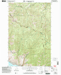 Oss Peak Washington Historical topographic map, 1:24000 scale, 7.5 X 7.5 Minute, Year 2004