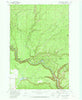 Outlet Falls Washington Historical topographic map, 1:24000 scale, 7.5 X 7.5 Minute, Year 1970