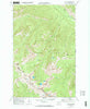 Oval Peak Washington Historical topographic map, 1:24000 scale, 7.5 X 7.5 Minute, Year 1969