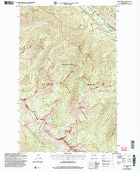 Oval Peak Washington Historical topographic map, 1:24000 scale, 7.5 X 7.5 Minute, Year 2002