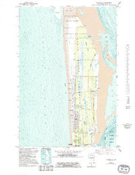 Oysterville Washington Historical topographic map, 1:24000 scale, 7.5 X 7.5 Minute, Year 1957