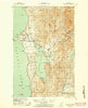 Ozette Lake Washington Historical topographic map, 1:62500 scale, 15 X 15 Minute, Year 1935