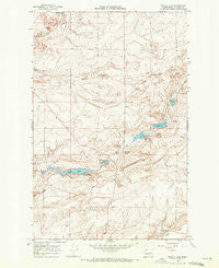 Pacific Lake Washington Historical topographic map, 1:24000 scale, 7.5 X 7.5 Minute, Year 1968